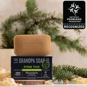 NEW IN BOX Grandpa Soap Company Pine Tar Soap 4.25oz
